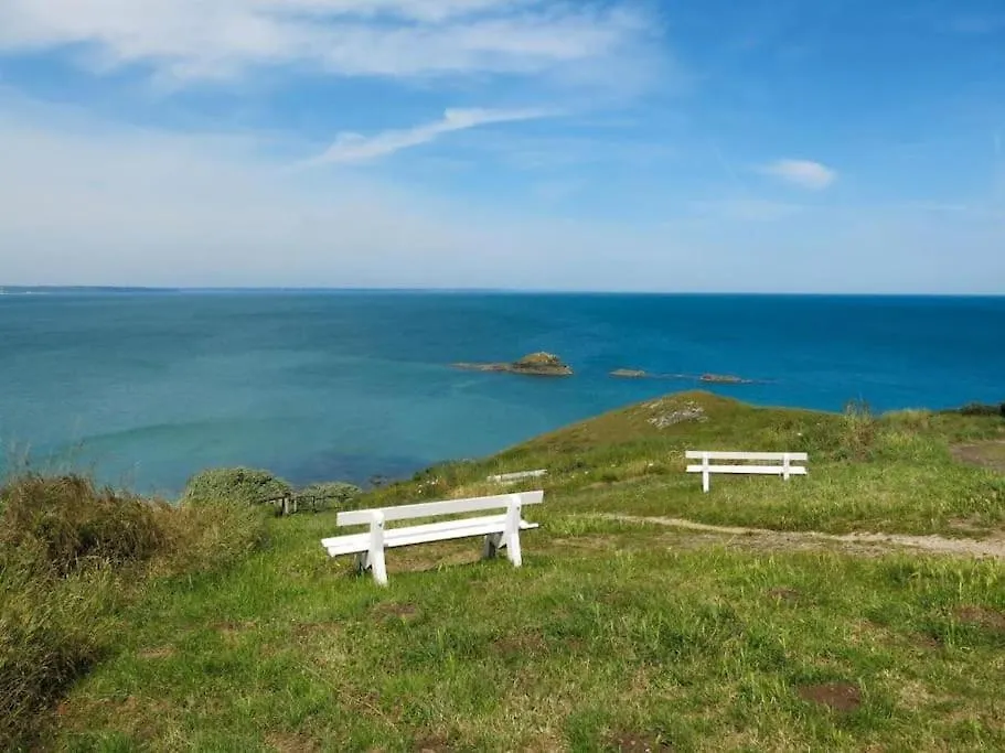 Apartman Appart Vue Mer Et Sur Les Falaises-Face Au Sentier De Randonnee Planguenoual Franciaország