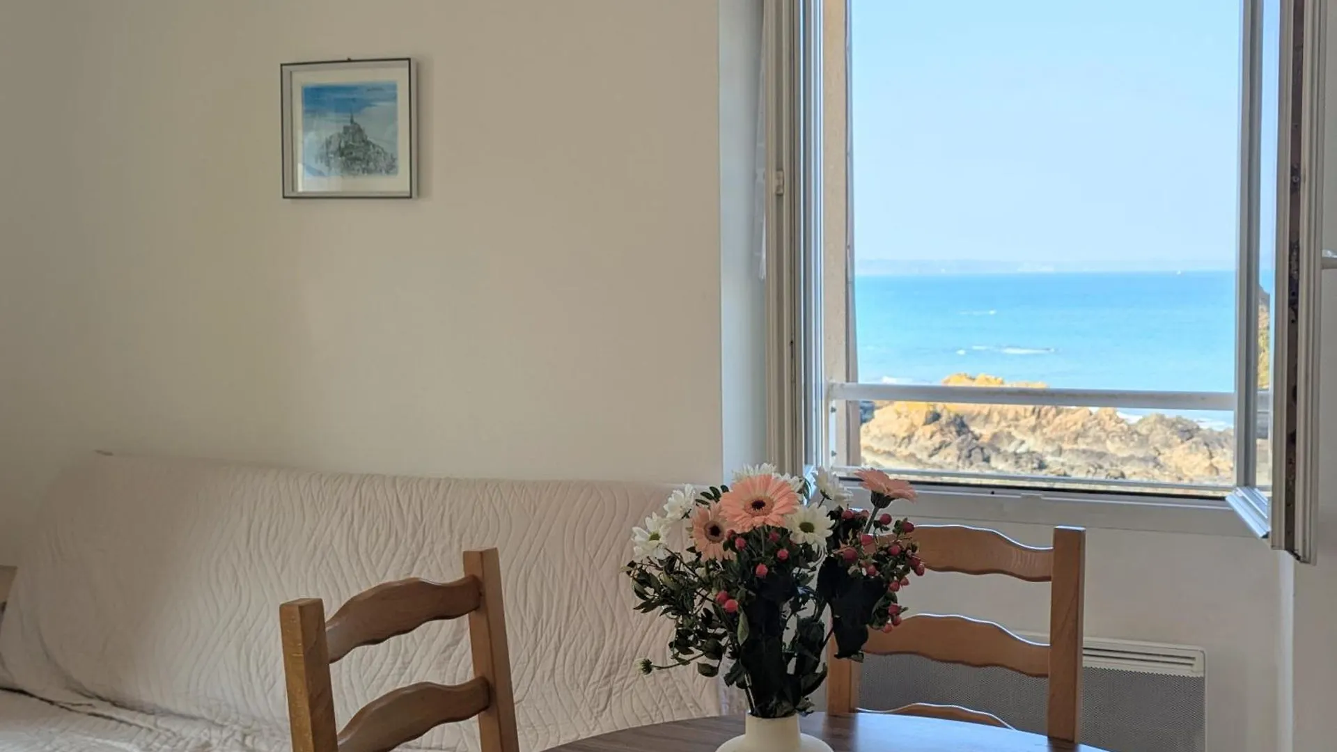Appart Vue Mer Et Sur Les Falaises-Face Au Sentier De Randonnee Planguenoual 0*,  Franciaország